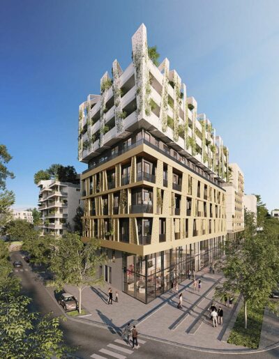 Programme immobilier à Montpellier rive gauche, Skylab par Cogim